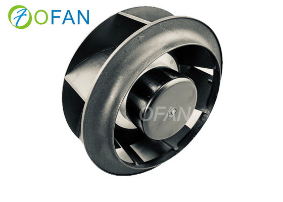 Parallel Ebm DC Centrifugal Fan Compact Black 48V Dc Blower Fan